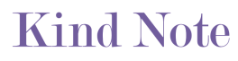 KINDNOTE