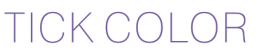 TICKCOLOR
