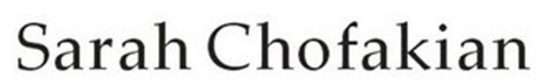 SARAHCHOFKIAN