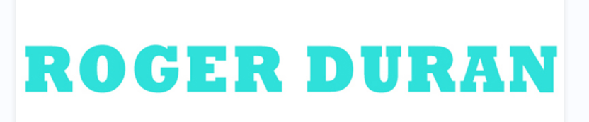 ROGER DURAN